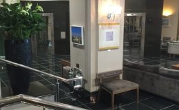 Chelsea Harbour Hotel. Solo show.