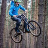 Downhill Mountain Biker
