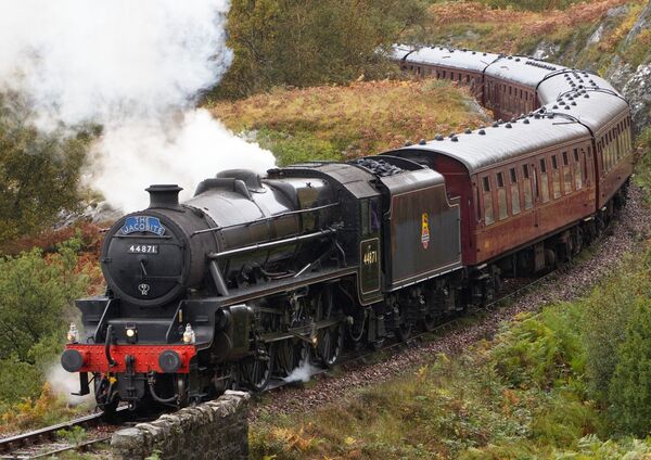 The Jacobite in Full Steam.