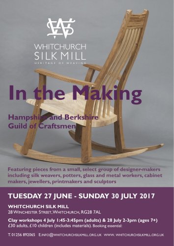Whitchurch Silk Mill
Hampshire & Berkshire
Guild of Craftsmen
Exhibition