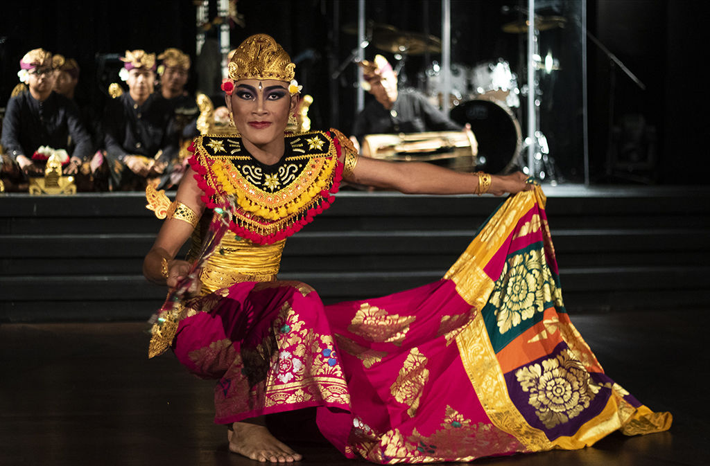 Balinese Performer.