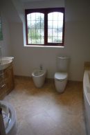 Bidet and close coupled WC