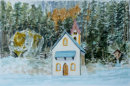 Kapelle in der Schmelz 28cm x 18cm
