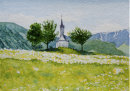 Rear view of the field chapel in Reischarch