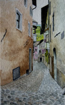Farbergasse, Klausen 26x16cms
