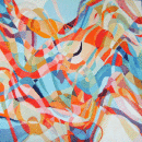 Oscillations II Oil on canvas 60cm x 60cm