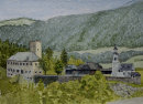 Schloss Lamprechtsberg 28cm x 20cm