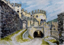 Schloss Lichtenberg 28cm x 20cm