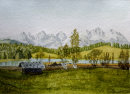 Schwarzsee bei Kitzbuhel 26cm x 36cm