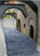 Tramin arches 36x26cms