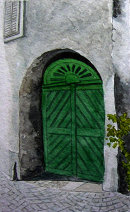 Tramin door 3 16x26cms