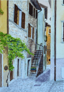 Vicolo de Barbiere 32.5cms x 22.5cms