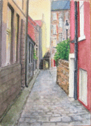 Back alley, Berwick on Tweed