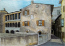 Convent at Torri del Benaco 20cm x 28cm
