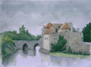 Leeds Castle, Kent 36 cm x 26.5 cm