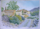 Village street, Sandima, Turkey