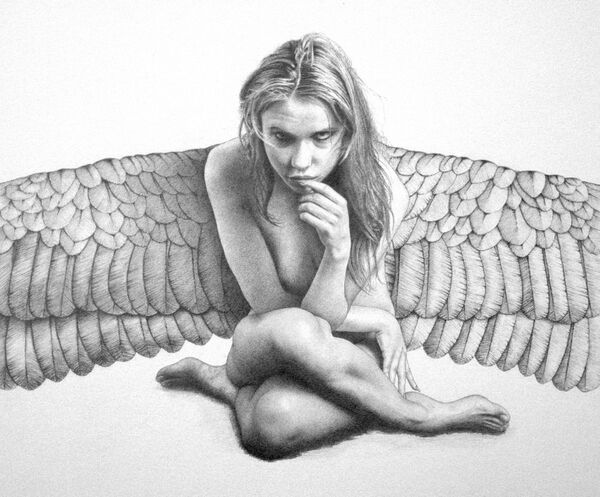 Angel #1 Study (pencil)