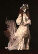 Exquisitely, without a word (oil)