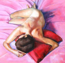 Nude with Pink (oil)