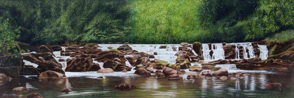 Palnure Burn, Bargaly (oil)