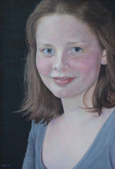 Portait of An English Rose (oil)