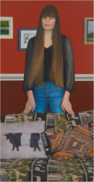 Portrait of Ellie (oil)
