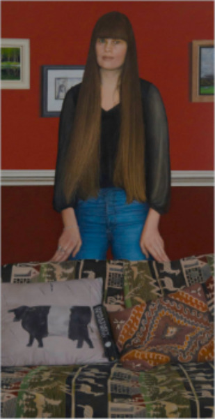 Portrait of Ellie (oil)