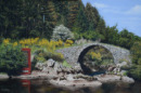 Telephone Box in the Landscape #6 (oil)
