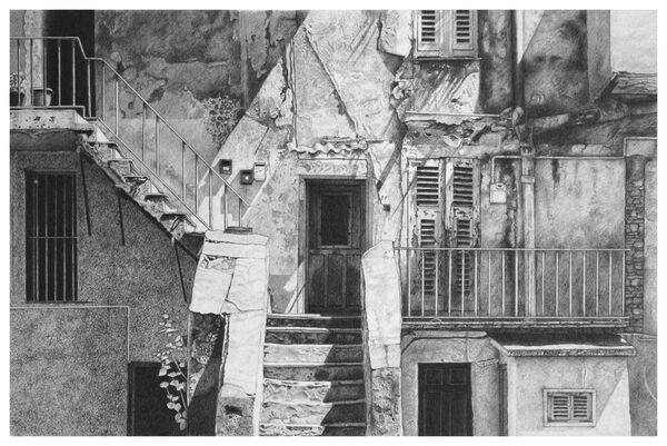 The Back Door (pencil)