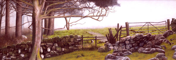 Top of the Egg Field (oil)