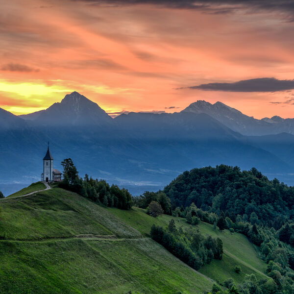 jamnik church sunrise 7247