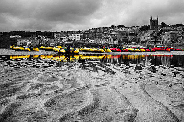 COLOUR ON A MONOCHROME DAY
