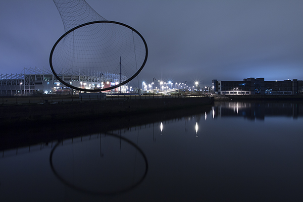 MIDDLESBROUGH DOCK AT DUSK