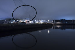 MIDDLESBROUGH DOCK AT DUSK