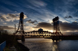 WINTER SUNSET AT NEWPORT