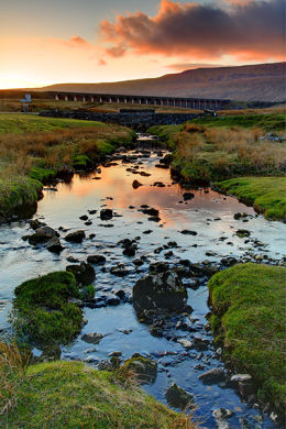RIBBLEHEAD AT SUNDOWN