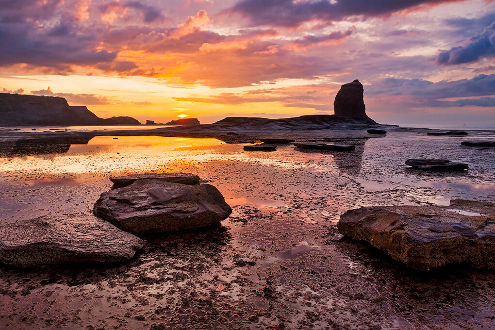 SUNSET AT SALTWICK