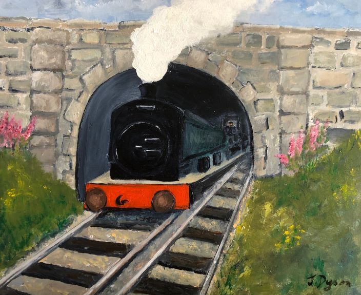 Jenny Dyson ' Through_the_Tunnel, '