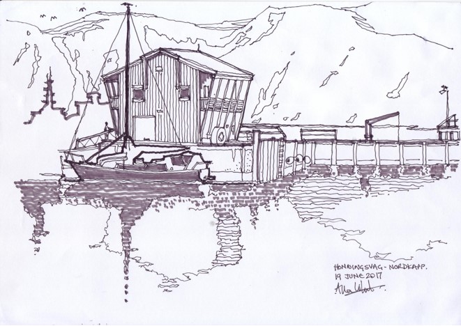Norway Hondingsvag Nordcap -Allan White