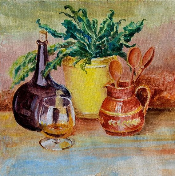 Still Life and Brandy -Willie Drea