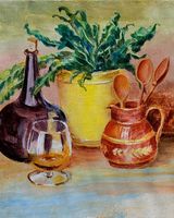 Still Life and Brandy -Willie Drea