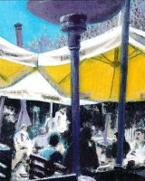 Awnings in Cuzco by Allan White