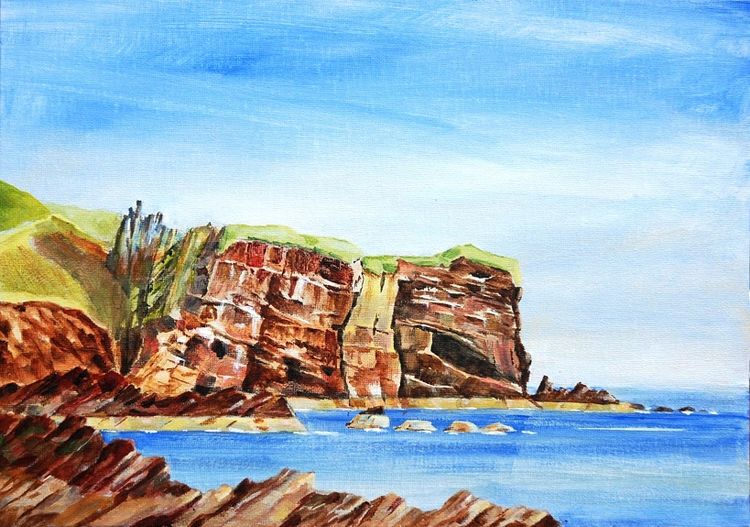 White Heugh from Starney Bay