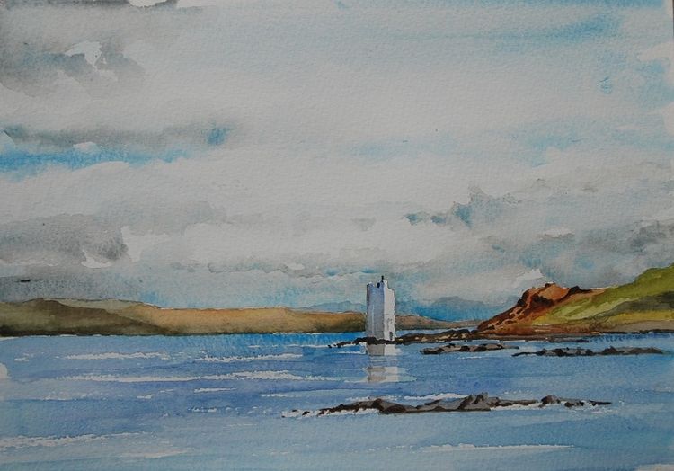 Carraig Fhada Islay lighthouse