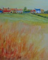 22 Hilton from the South -acrylic by Willie Drea