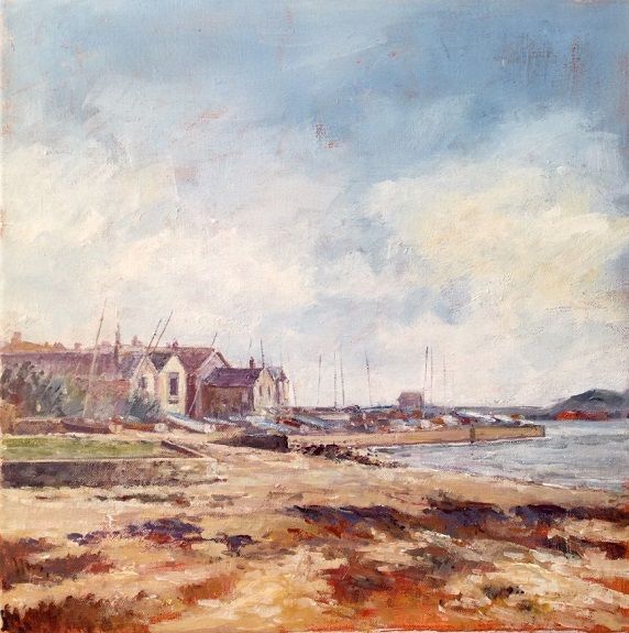 Alnmouth Estuary -acrylic
