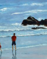 Jenny Dyson, Paddling at King Edward's Bay