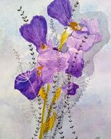 'Irises' by Sheila Lewis