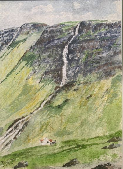 Dougie Johnston ' Gribun Waterfall, Mull '