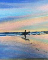 Dougie Johnston ' Morning Surfer '